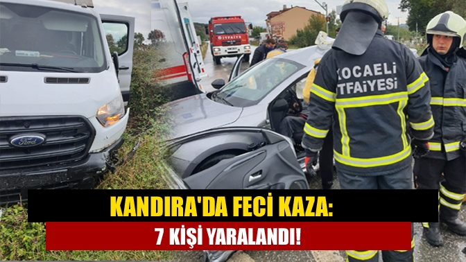 Kandıra Kefken yolu Akdurak Mahallesi Kışla sapağında hafif ticari araç
