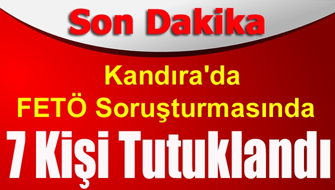 Kandıra’da darbe girişimi sonrası yapılan operasyon kapsamında gözaltına alınan 16