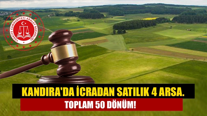 Kandıra’nın Kefken Mahallesi’nde değerleri 4-14 milyon TL arasında değişen 4