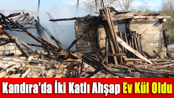 Kandıra Çalca Muhtarlığına bağlı Koca Çalca mahallesinde bulunan iki katlı