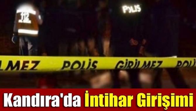 Kandıra'da gece 01.30 sıralarında balkona çıkan A.Ş. isimli genç intihara