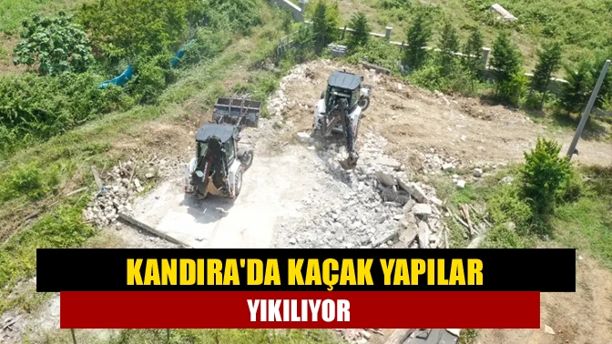 Kandıra Belediyesinin etkili çalışmaları ile plansız kentleşme ile mücadele konusunda