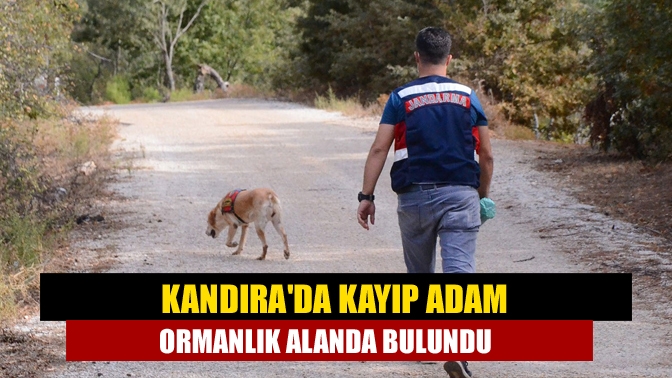 Kandıra Seyitaliler Mahallesinde dün kaybolan yaşlı adam, AFAD ve jandarma