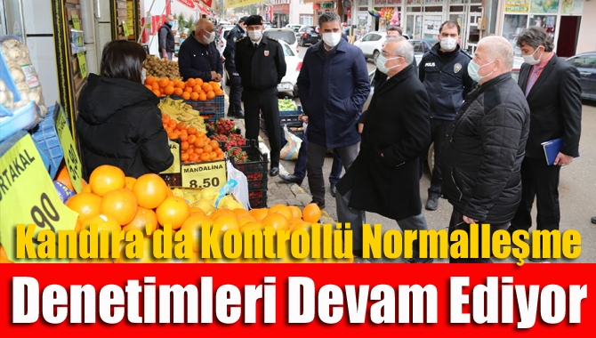 Kandıra Kaymakamı Mehmet Ünal ve Kandıra Belediye Başkanı Adnan Turan,