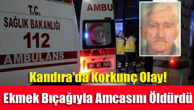 Kandıra Sinanlıbilallı Mahallesinde Psikolojik tedavi gören Cavit Ö. (31) amcası