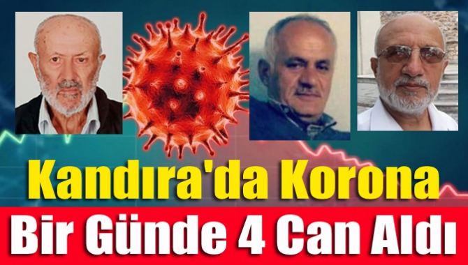 Kandıra'da ikamet eden ve Covid-19 nedeniyle hastanede tedavi gören 4