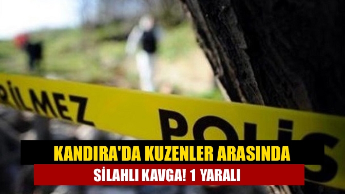 Kocaeli'nin Kandıra ilçesinde iki kuzen arasında çıkan tartışma kavgaya dönüştü.