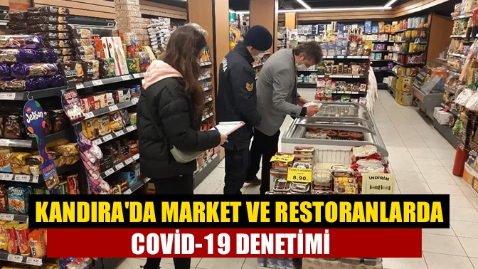 Kandıra Tarım ve Orman İlçe Müdürlüğü, Covid-19 kuralları kapsamında ilçede