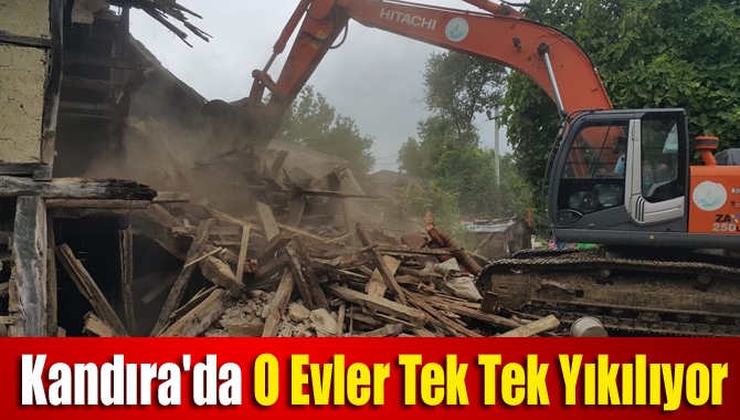 Metruk binalar konusunda vatandaşlardan gelen talepleri değerlendirmeye alan Kandıra Belediyesi