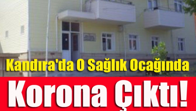 Kandıra Kefken Sağlık Ocağında görevli hemşirenin koronavirüs testi pozitif çıktı.