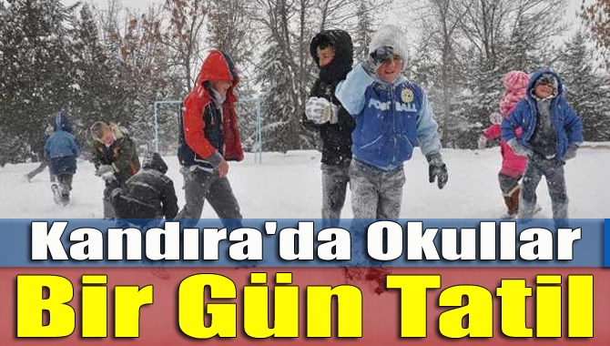 Cuma akşamı ilimizi etkisi altına alan yoğun kar yağışı Kandıra'da