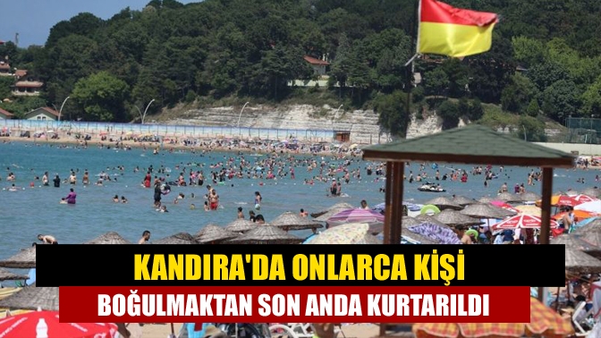 Kandıra ve Marmara sahillerinde hizmet veren KOSKEM ekipleri, 28 Haziran