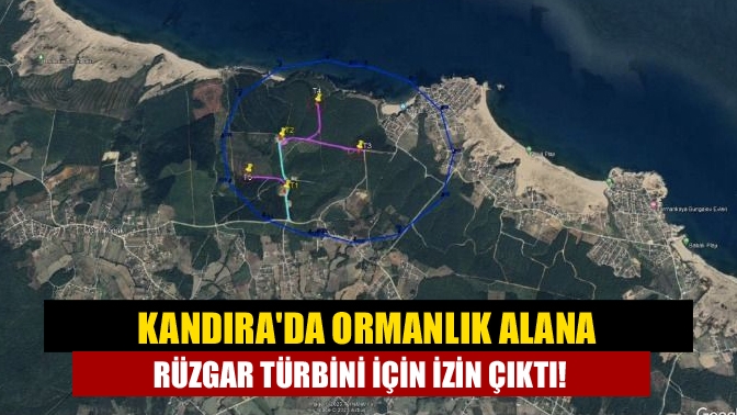 Kandıra'da Dikili Rüzgâr Enerji Santrali’nin kapasite artışı projesi kapsamında 3