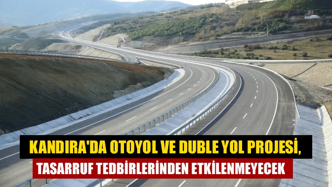 Kocaeli’de devam eden üç büyük ulaşım projesi olan Kandıra-İzmit Duble