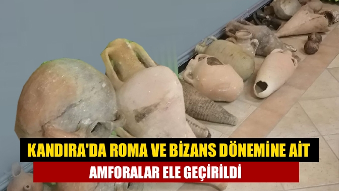Kandıra'da jandarma ekipleri ve Kocaeli Müze Müdürlüğü tarafından yürütülen operasyonlarda