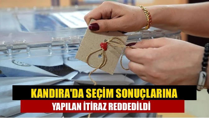 Bağımsız aday Cengiz Kan, Kandıra Belediye Başkanlığı seçimi sonuçlarına itiraz