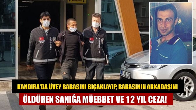 Kandıra'da üvey babasını bıçakladıktan sonra olay yerinde bulunan üvey babasının