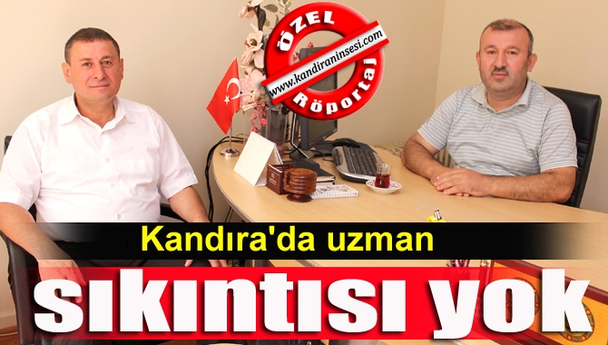 Uzman doktor eksiği nedeniyle gündemden düşmeyen Kazım Dinç Kandıra Devlet