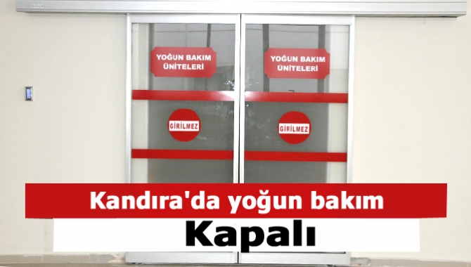 Kandıra M. Kazım Dinç Devlet Hastanesi Yoğun Bakım Servisi’nin yaklaşık