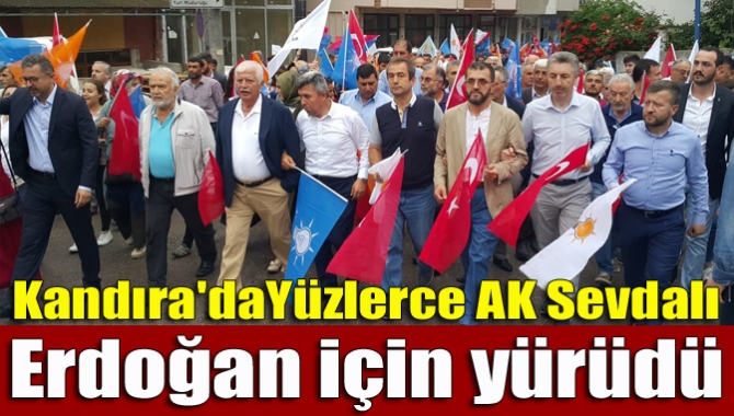 AK Parti Kandıra İlçe Teşkilatı 24 Haziran seçimleri için saha