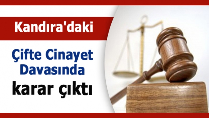 Kandıra’da iki kişinin öldürüldüğü olayla ilgili görülen, Fedakar Yılmaz ile
