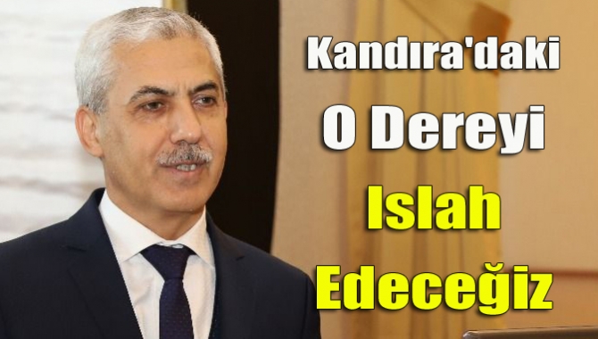 İSU Genel Müdürü Ali Sağlık, yaptığı açıklamada Kandıra yaşanan su