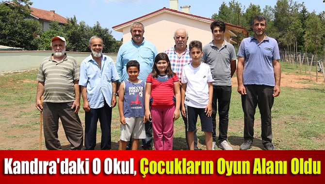 Büyükşehir Belediyesi, Kandıra Hacımazlı Köyü'nün eski okulunu, köy çocukları için