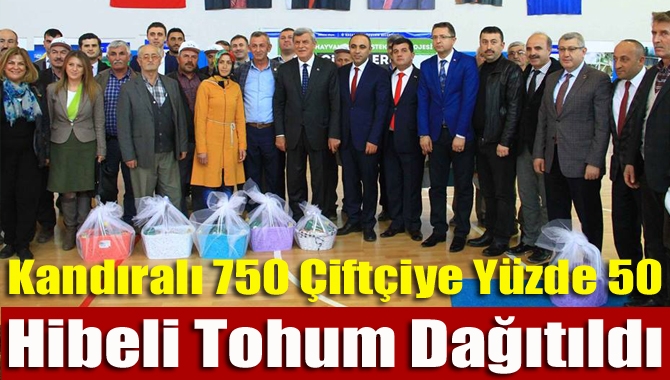 Kocaeli Büyükşehir Belediyesi çiftçilere destek projesi kapsamında Kandıra’daki 750 çiftçiye