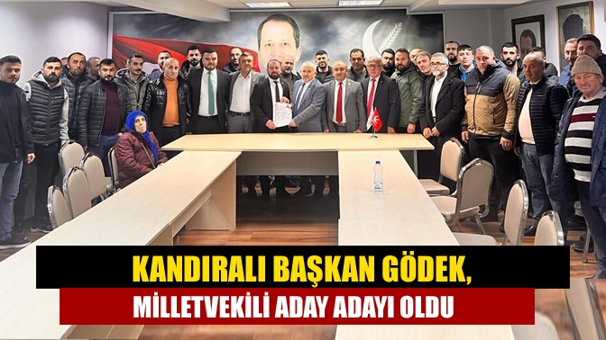 Yeniden Refah Partisi Kandıra İlçe Başkanı Levent Gödek milletvekili aday