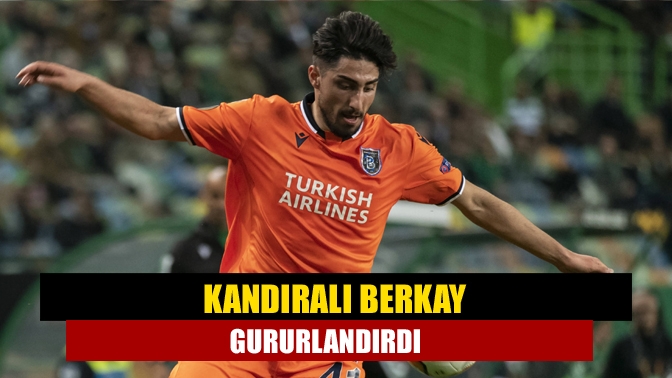 Başakşehir FK’da forma giyen Kandıralı orta saha oyuncusu Berkay Özcan