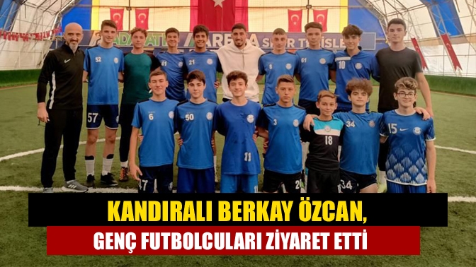 Kandıralı milli gururumuz Başakşehir FK kulübü futbolcusu Berkay Özcan, izinli