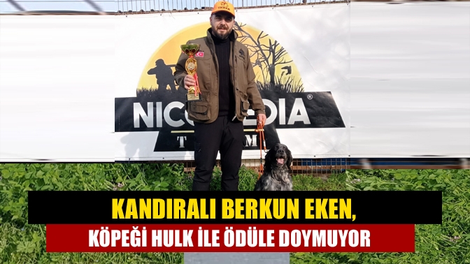 Kandıralı Berkun Eken, Türkiye Setter Kulübü’nün düzenlemiş olduğu Çulluk Avı