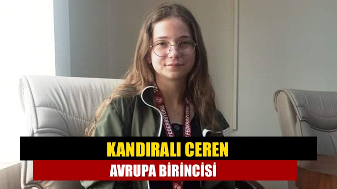 Kandıralı Ceren Akarsu, Türkiye Halter Federasyonu tarafından düzenlenen U15 ve