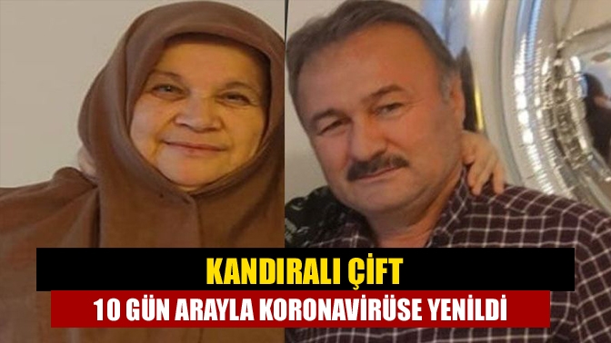 Kandıra Sakallar Köyünde inşaat ustası Sadi Öz ile eşi, Gülizar