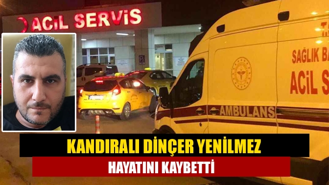 Gölcük’te yaşayan 43 yaşındaki Kandıralı Dinçer Yenilmez, bayramın birinci günü