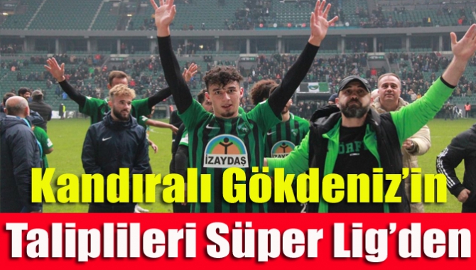 Kocaelispor’un başarılı futbolcusu Kandıralı Gökdeniz Bayrakdar’a süperlig ekipleri talip oldu