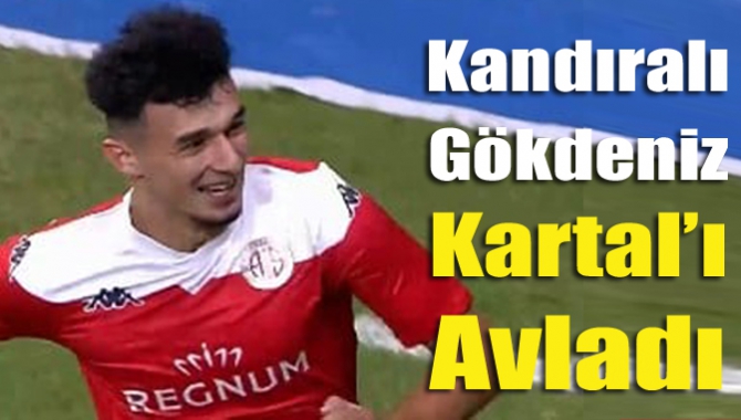 Kandıralı Gökdeniz Bayrakdar, ilk Süper Lig maçında attığı golle takımına