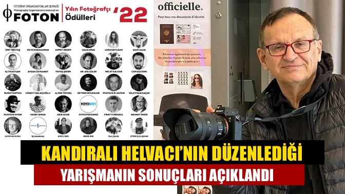 Fotoğraf Organizasyonları Derneği (FOTON)'un Genel Sekreteri Tanın Helvacı tarafından FOTON