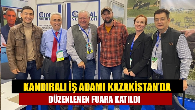 Kandıra'da Global Nutritech Biyoteknoloji Limited Şirketi kurucusu Dr. Veysel Akay,