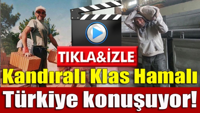 Kandıra'da yaşayan "Klas Hamal" lakaplı Mehmet Ateş yaptıklarıyla son günlerde
