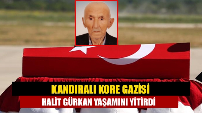 Kandıra Hacımazlı Köyü'nde ikamet eden, Kore gazisi Halit Gürkan (92),