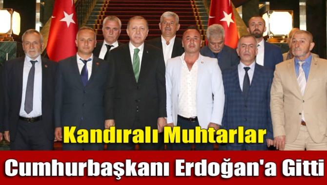 Kandıralı muhtarlar Cumhurbaşkanlığı Külliyesi’nde düzenlenen 39. Muhtarlar Toplantısı’na katıldı.