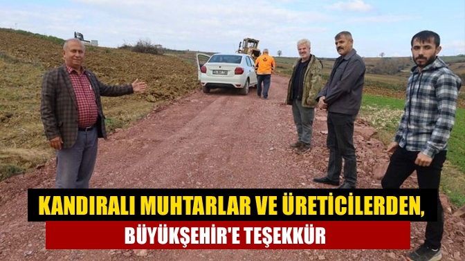 Büyükşehir, çiftçilerin üretim alanlarına rahat bir şekilde ulaşabilmeleri için tarımın