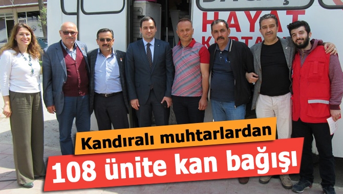 Kocaeli Büyükşehir Belediyesi ve Kızılay işbirliği ile gerçekleştirilen ‘’Muhtarlar Kan