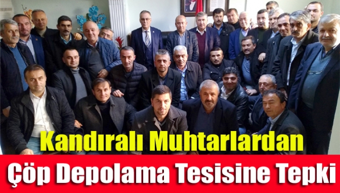 Kandıralı muhtarlar, 2B fiyatlarına ve Büyükşehir Belediyesi tarafından ilçede yapılması