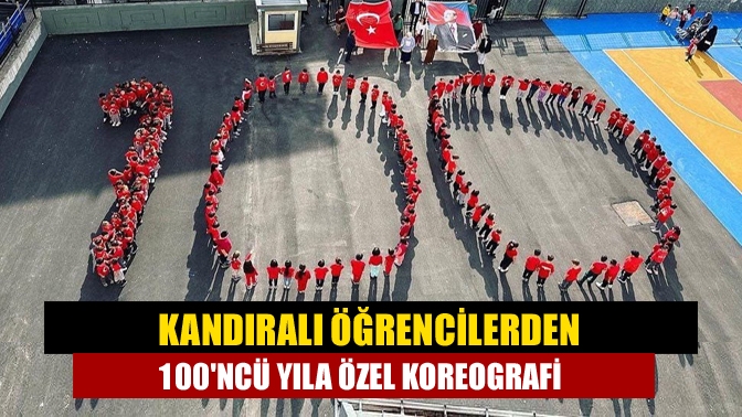 Kandıra Zafer İlkokulu Cumhuriyet’in 100. yılını coşkuyla kutlamaya başladı. Zafer