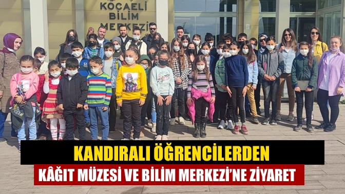 Kandıra Safalı İlkokulu ile Safalı Ortaokulu öğrencileri, Seka Kâğıt Müzesi
