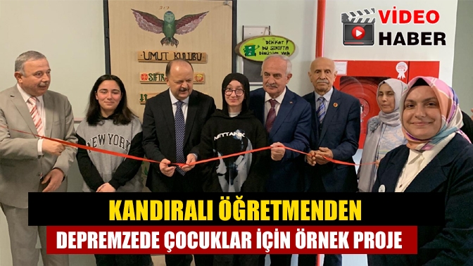 Derince Anadolu İmam Hatip Lisesi’nde öğretmen olan Kandıralı Ayşe Yıldız,