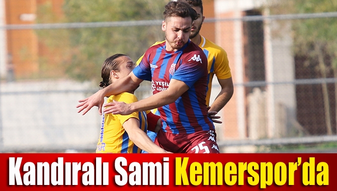 Kandıra Belediyespor altyapısından yetişen 23 yaşındaki orta saha oyuncusu Sami