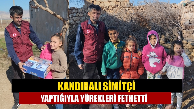 Simitçilik yaparak geçimini sağlayan  Kandıralı Erkan Ayhan, Suriye sınırında